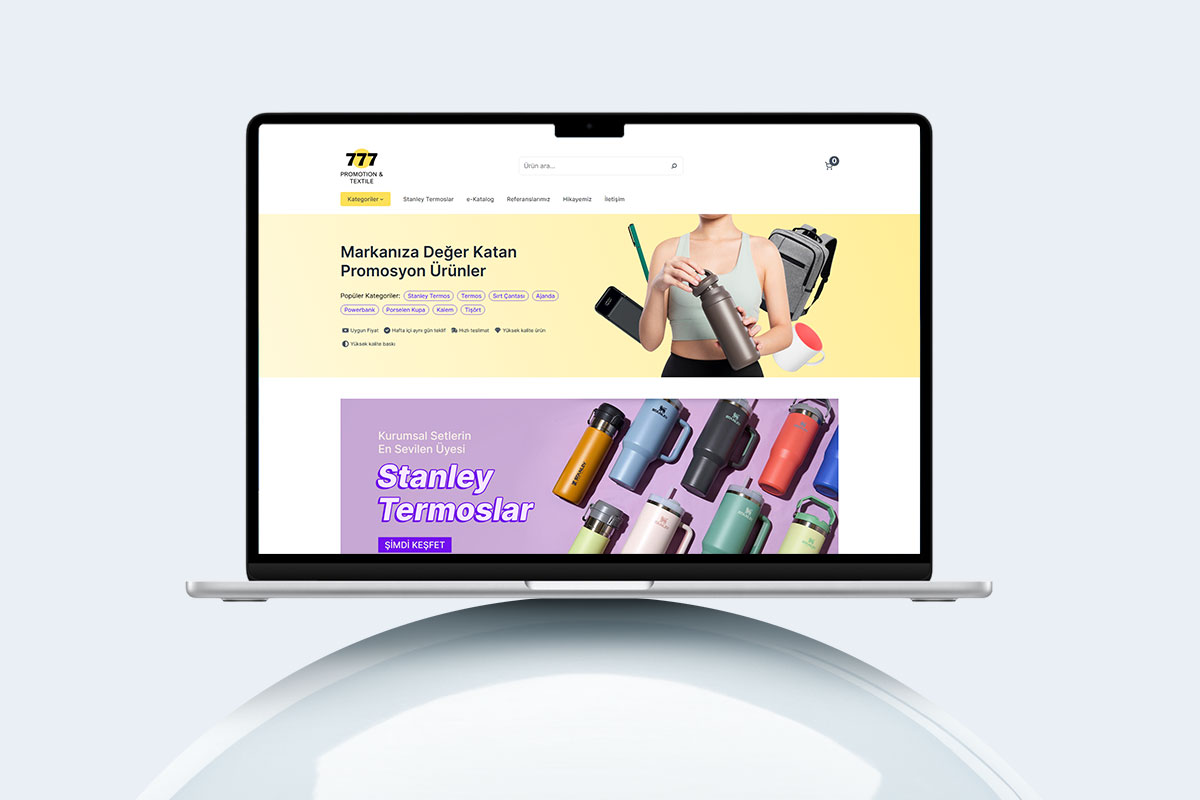 777 Promotion Web Tasarım